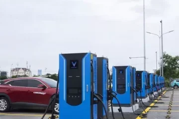 42 trụ sạc, 84 xe có thể sạc cùng lúc
